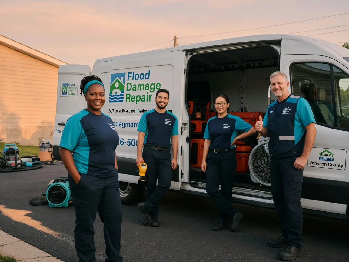 Water Damage Restoration company in St Columbans, NE